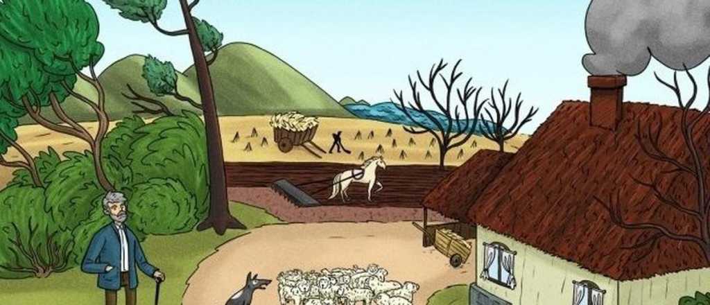 Reto viral de la casa de campo: encontr&aacute; los 12 errores en 1 minuto