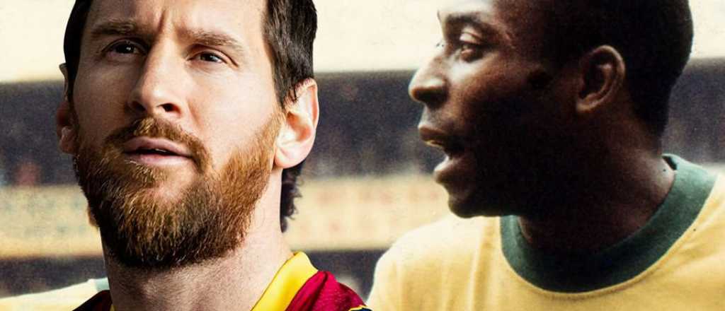 Pelé es un fuera de serie: el mensaje que le mandó a Messi