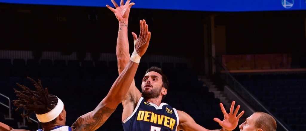 Campazzo debuta este mi&eacute;rcoles en Denver Nuggets