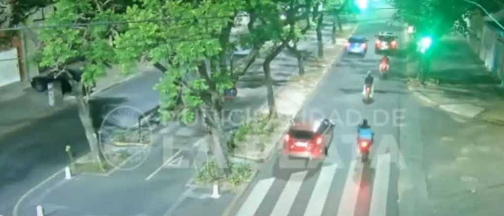 Video: así fue la secuencia del incidente de la motos y Carolina Píparo