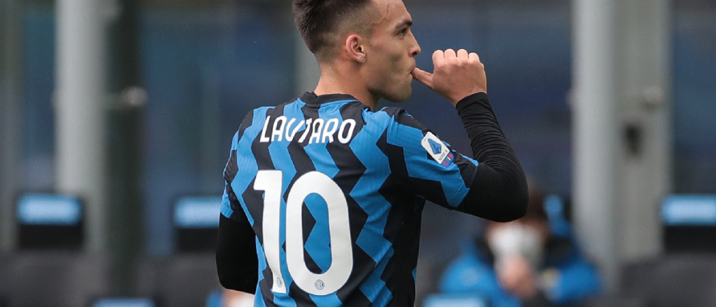 El increíble hat-trick de Lautaro Martínez en la goleada de Inter