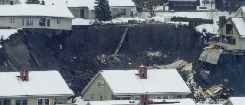 Ya son siete los muertos por el alud de nieve y tierra en Noruega