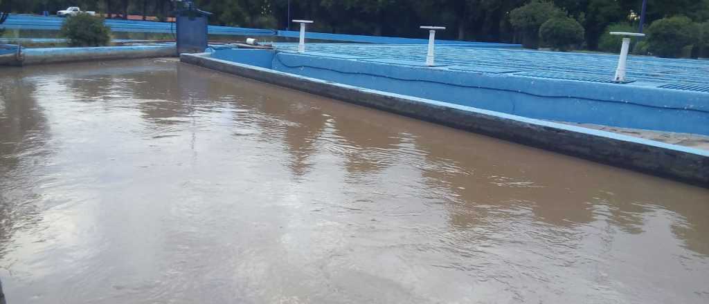 Cortes de agua en el Gran Mendoza por turbiedad debido a la tormenta