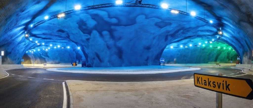 Así es la primera rotonda submarina del mundo