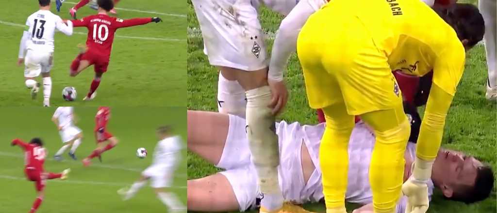 Desmay&oacute; a un rival de un zapatazo en la cabeza y pararon el partido