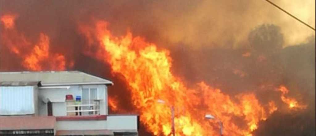 Confirman que los incendios en Valparaíso fueron intencionales