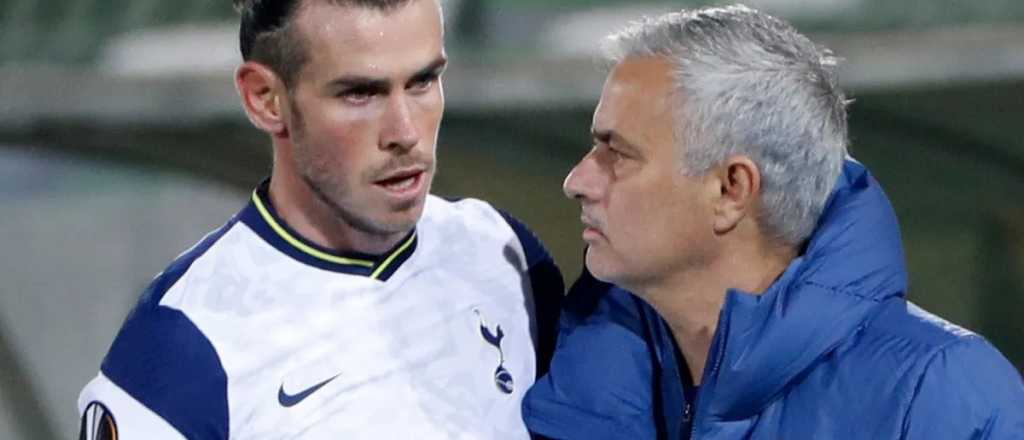 La pelea de Mourinho y Bale en la pr&aacute;ctica del Tottenham