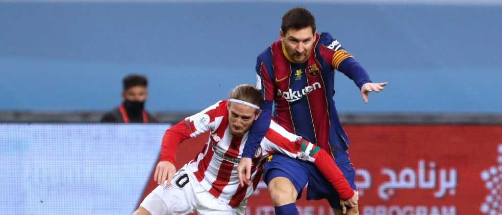 Videos: Messi fue expulsado por pegar una trompada