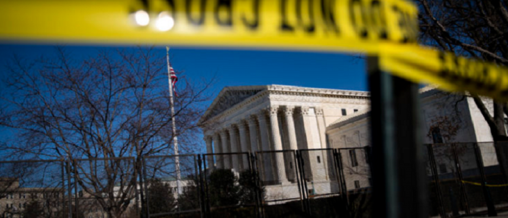 Amenaza de bomba en la Corte Suprema de USA