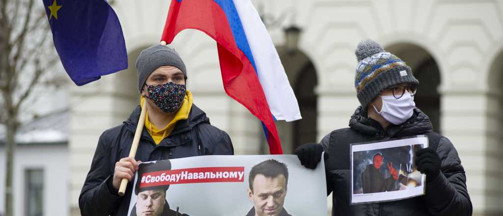 Incidentes y detenidos en protestas en Rusia por la libertad de Navalny