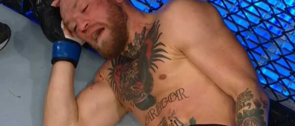McGregor recibi&oacute; tremenda paliza y fue noquedo por primera vez