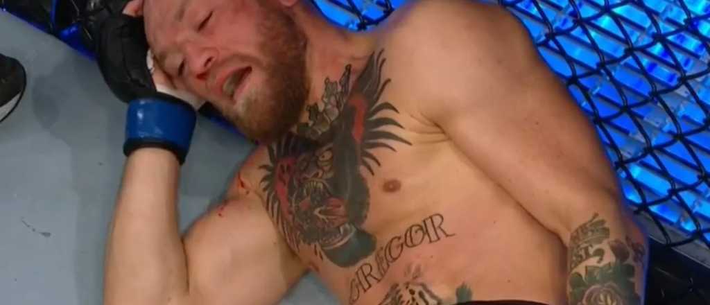 McGregor recibió tremenda paliza y fue noquedo por primera vez