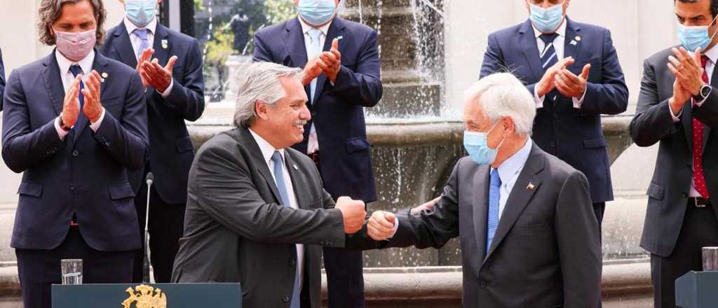 Fernández y Piñera acordaron modernizar el Paso Cristo Redentor 
