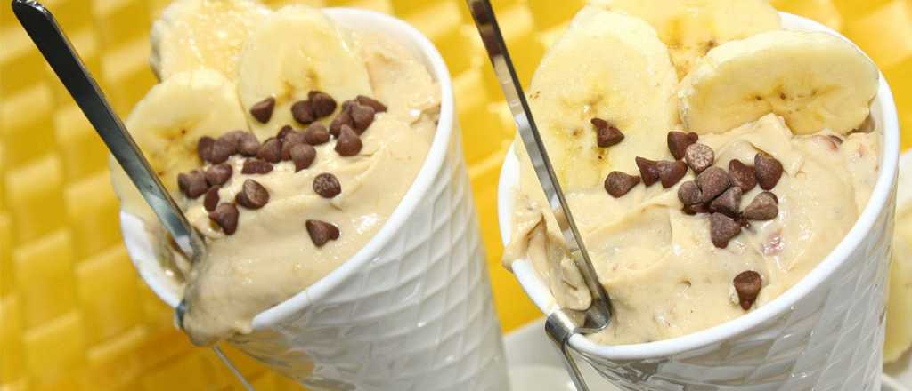 Cómo hacer helado de banana con 2 ingredientes y sin máquina