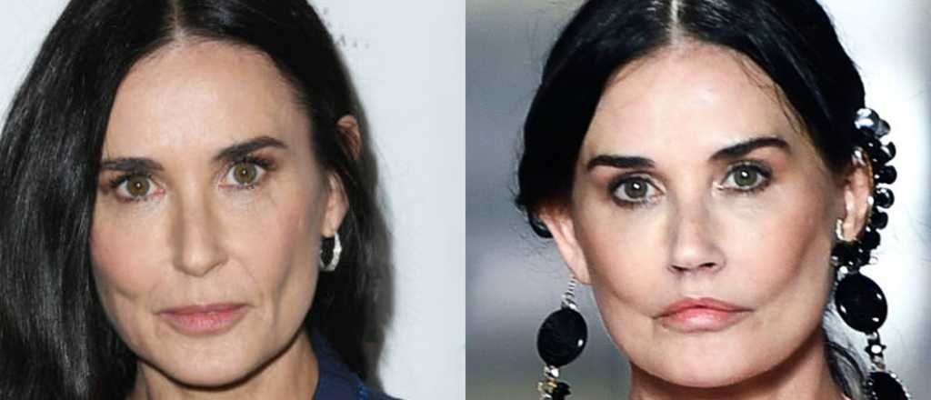 El impresionante cambio f&iacute;sico de Demi Moore