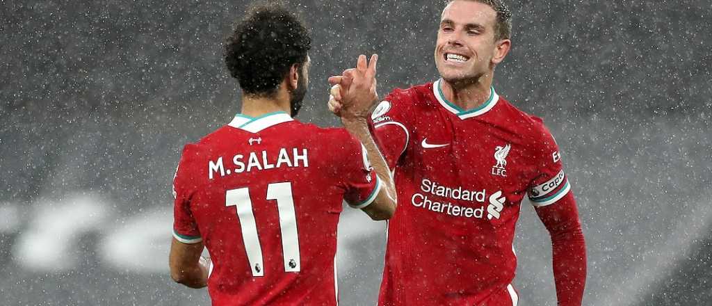 Salah y un golazo a lo Messi: le voló el arco a Lloris