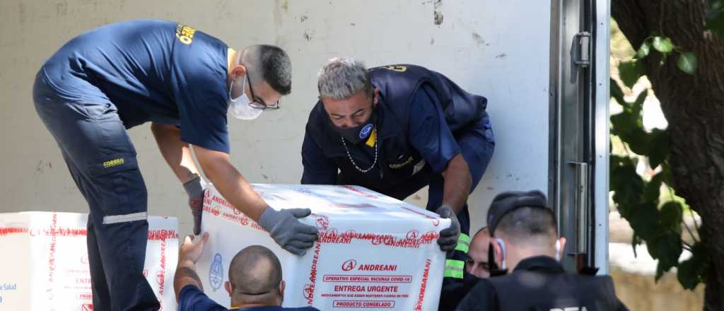 Cu&aacute;ntas dosis de Sputnik recibir&aacute; Mendoza en las pr&oacute;ximas horas