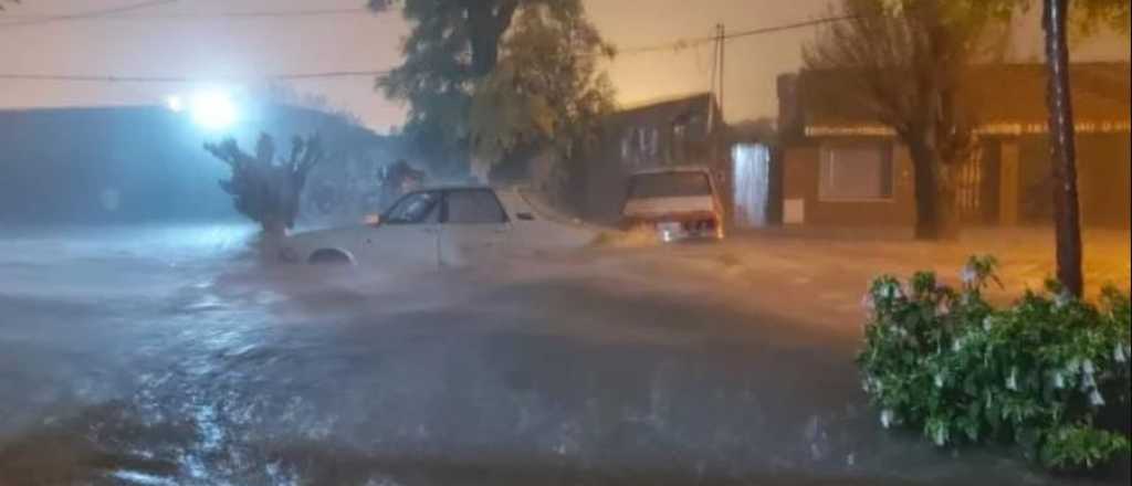 Videos: el impresionante temporal que azotó a San Luis