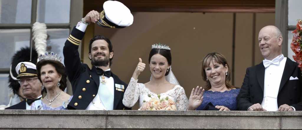 Las fotos de la boda de la bella ex stripper y el pr&iacute;ncipe de Suecia 