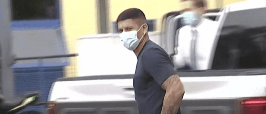 Marcos Rojo llegó a Boca: se realizó la revisión médica