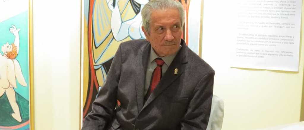 Murió José Bermúdez, el reconocido pintor y muralista mendocino