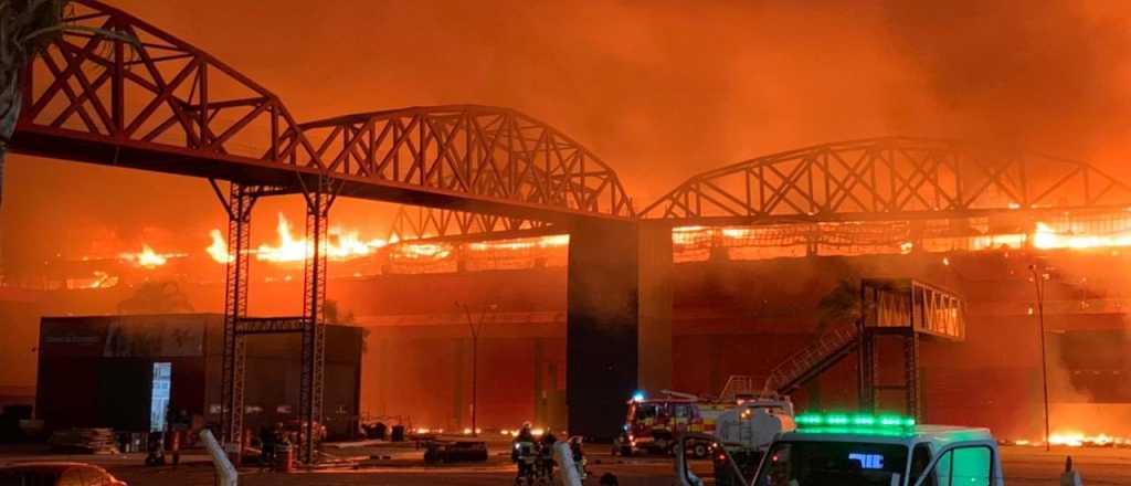 Impactante: se incendió el autódromo de Termas de Río Hondo