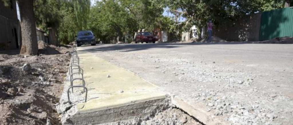 Guaymallén completó la urbanización en el barrio Basigalupo