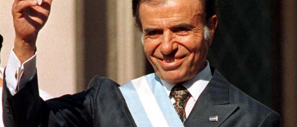 Pizza y Champagne: una agrupación estudiantil reivindica a Menem