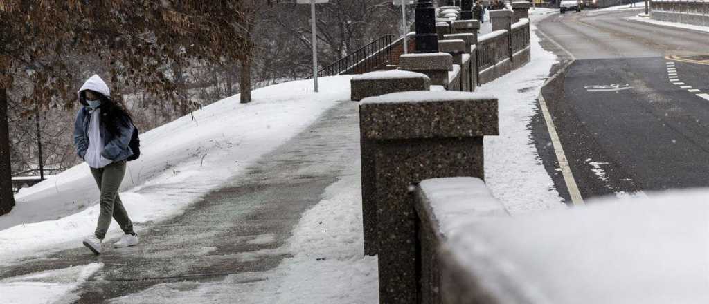 M&aacute;s muertos en EEUU y M&eacute;xico por las bajas temperaturas