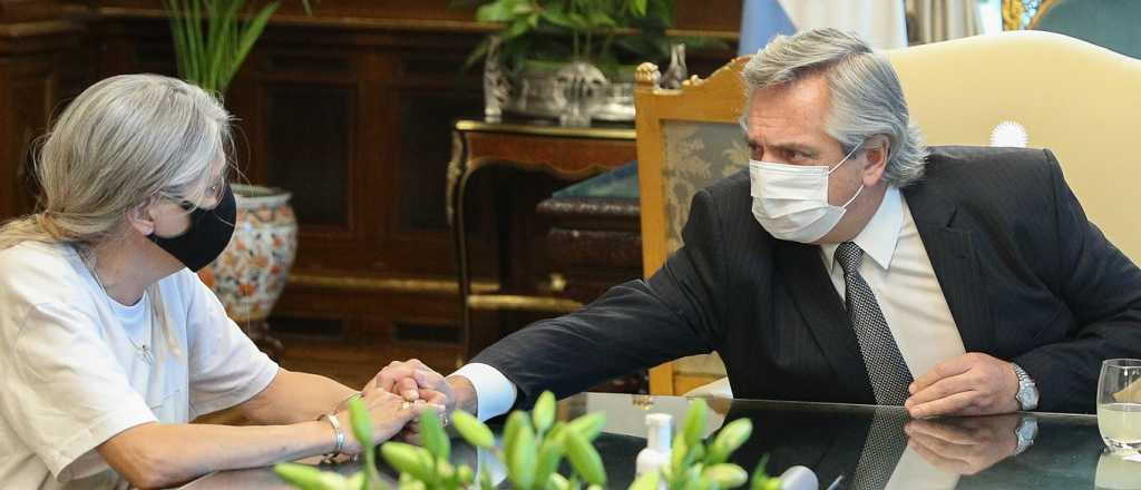 El Presidente "se quebr&oacute;" durante el encuentro con la madre de &Uacute;rsula