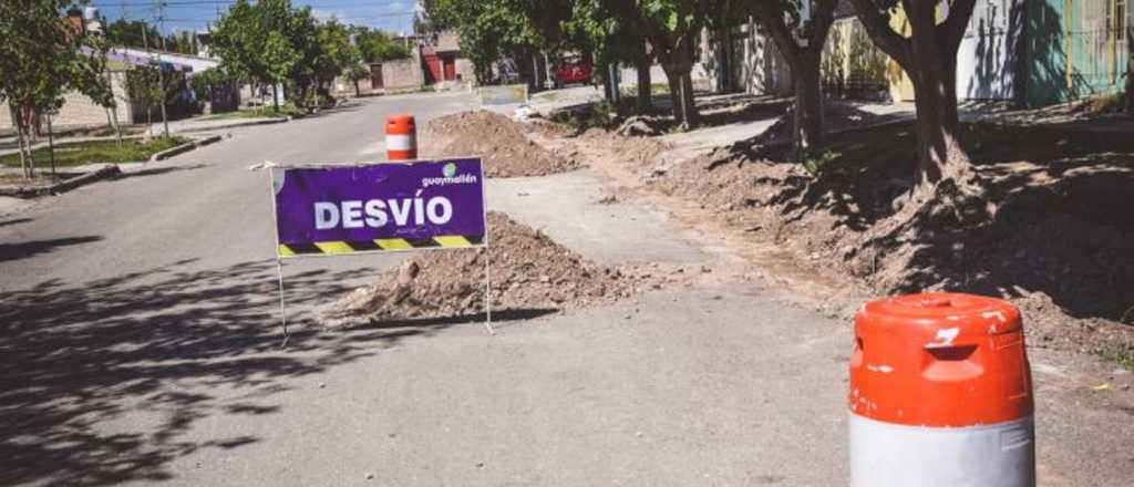 Guaymallén continúa con las mejoras en el barrio Covimet IV