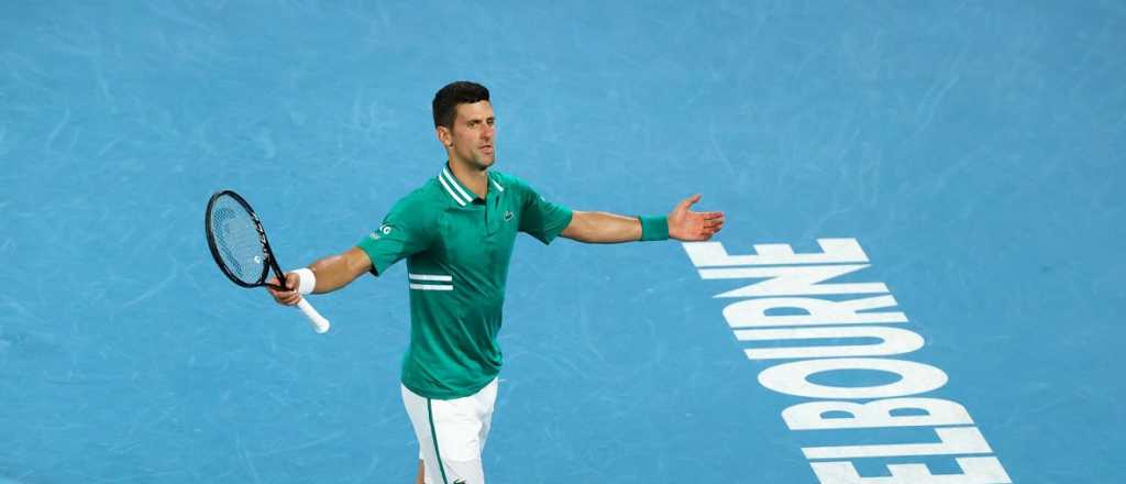 Djokovic es el primer finalista del Abierto de Australia