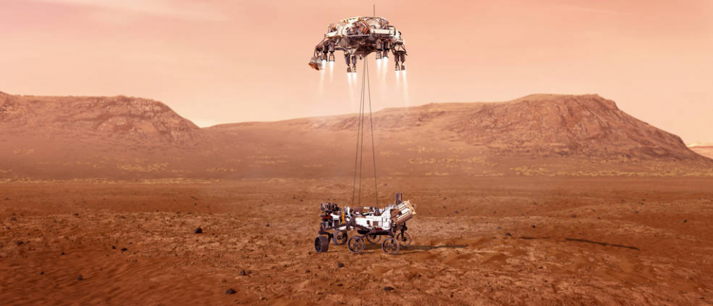 Aterriza la nueva sonda en Marte