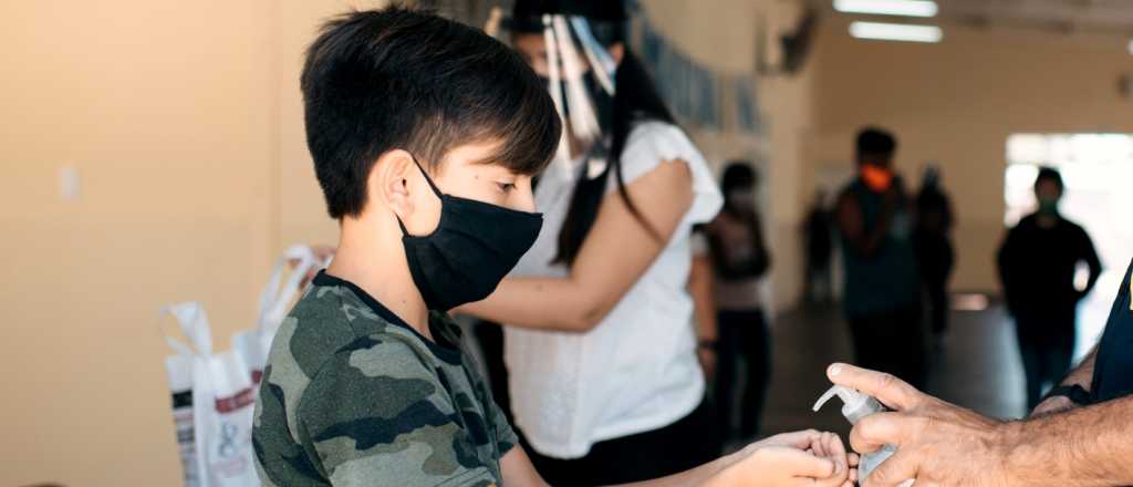 Vuelta al aula en Mendoza: distancia, barbijo y bolsa de higiene