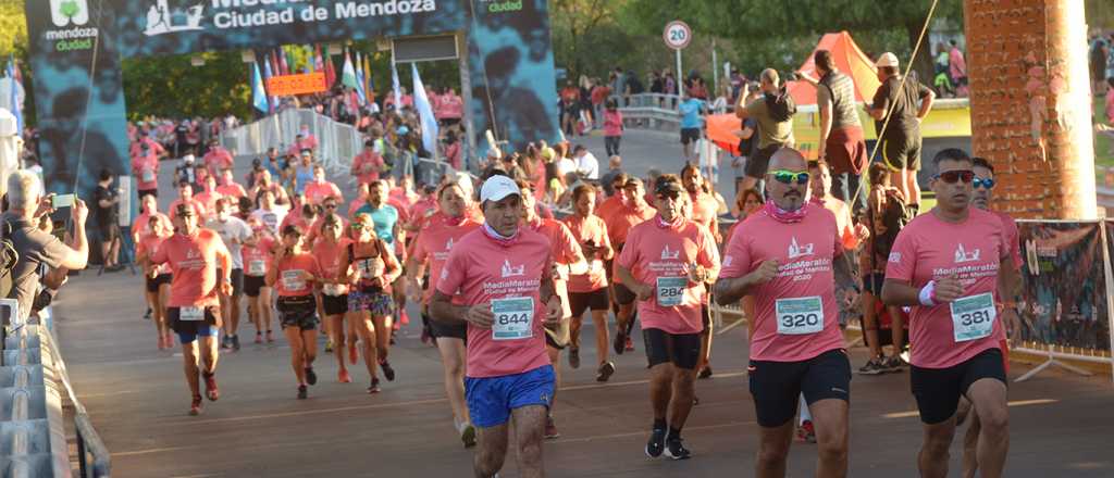 Las mejores fotos de la Media Maratón Ciudad de Mendoza