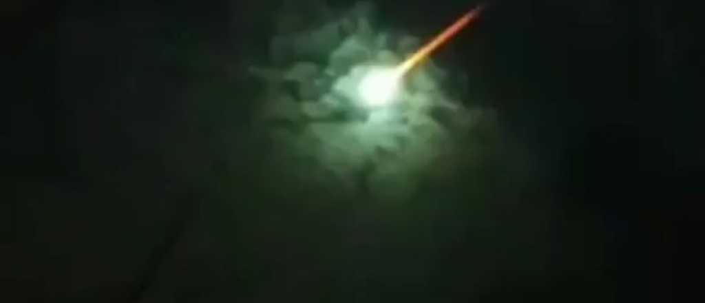 Video: meteorito sorprendió a chilenos y mendocinos