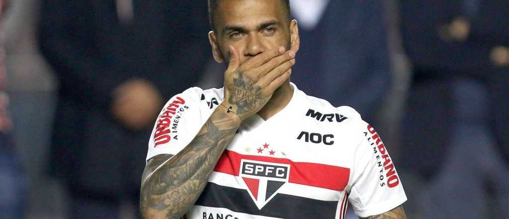São Paulo le hizo perder un récord imposible a Dani Alves