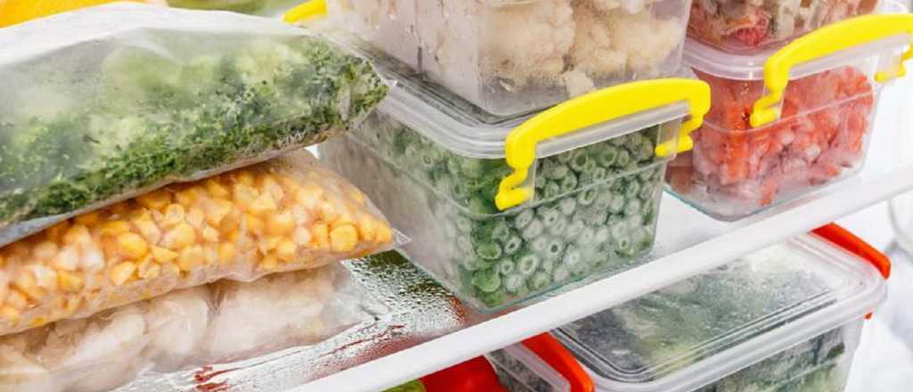 Toma nota: estos son los alimentos que no se pueden congelar