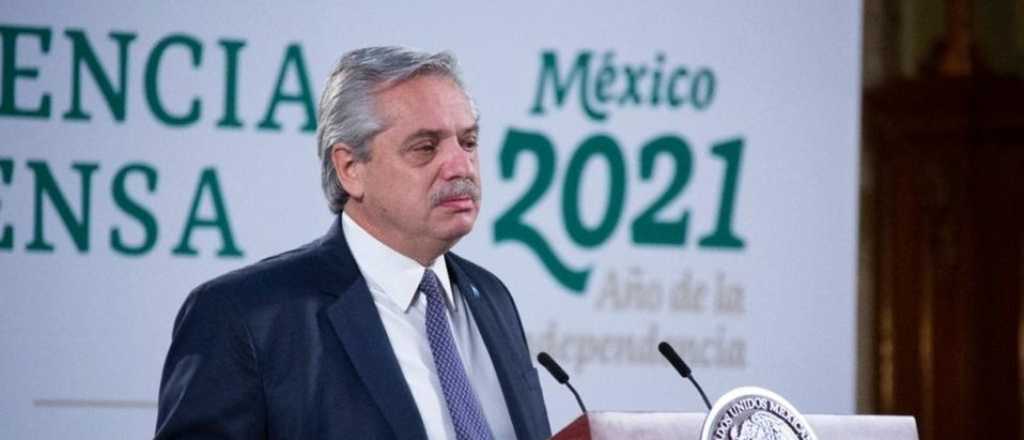 Alberto se refiri&oacute; a "la falta de vacunas" y pidi&oacute; por "los que est&aacute;n en riesgo"