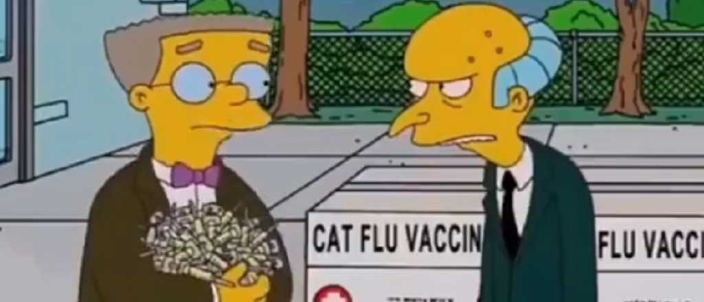 ¿Los Simpson predijeron el escándalo de las vacunas VIP?