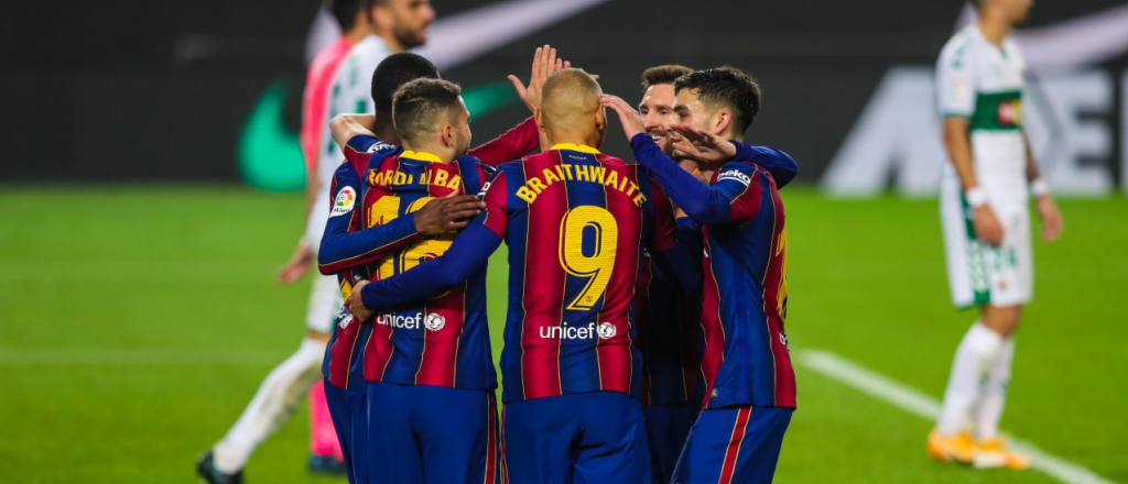 Video: dos golazos de Messi en la victoria de Barcelona sobre Elche
