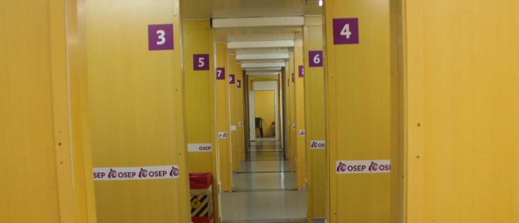 OSEP: nuevos m&oacute;dulos para test de Covid en el Hospital El Carmen