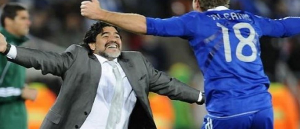 "Dios aún existe": la emotiva carta de Palermo para Maradona