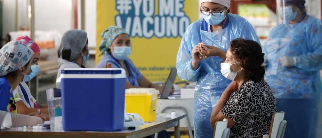 Chile, quien más vacunó cada 100 personas en la última semana