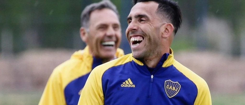 Tevez vuelve con todo y será titular contra Vélez
