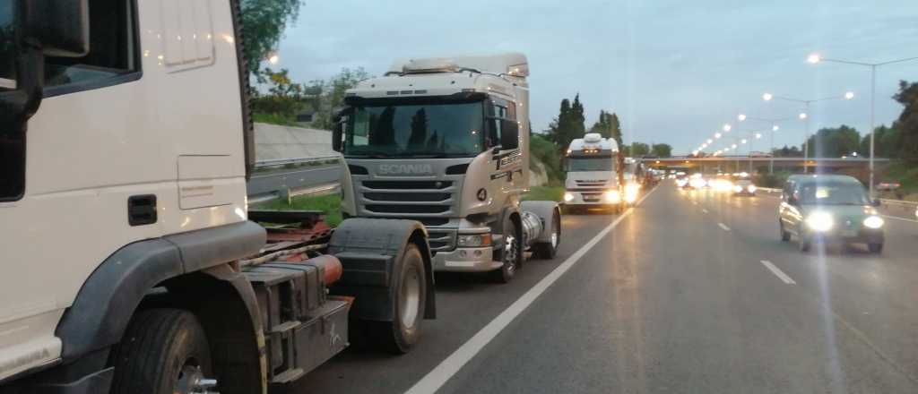 Paro de camioneros en Uspallata: denuncian demoras y maltratos