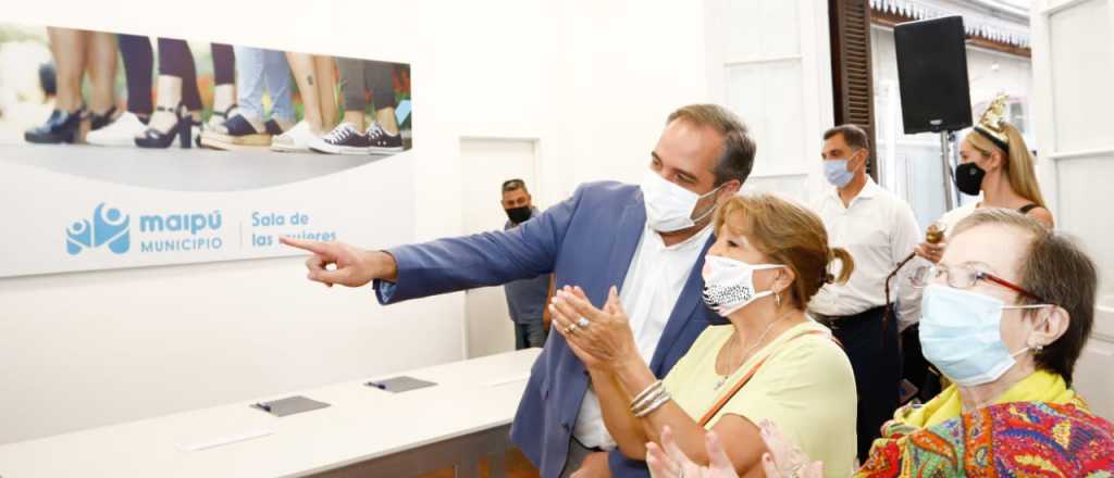 Maip&uacute; inaugur&oacute; la Sala de la Mujer en la Municipalidad