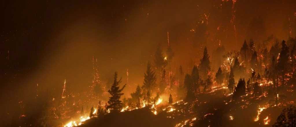Declararon "estado de desastre" por los incendios en El Bolsón