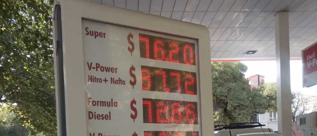Los precios de Shell en Mendoza tras los aumentos