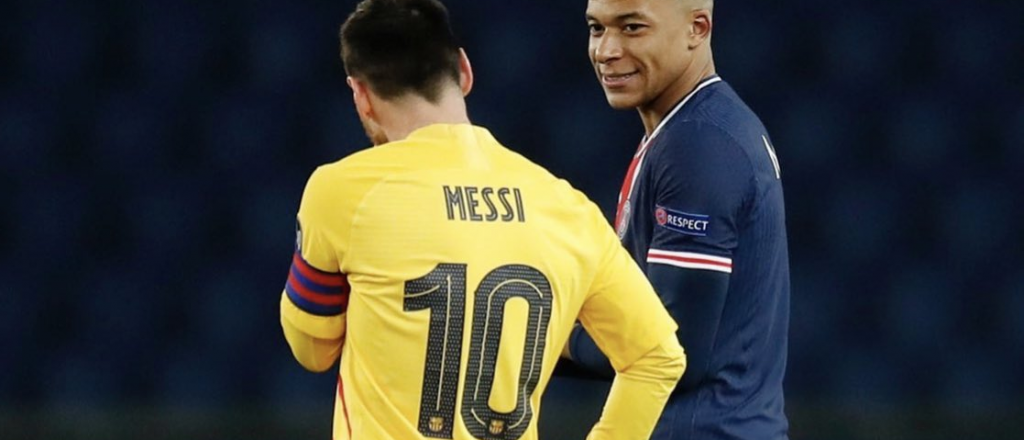 Admiraci&oacute;n total: Mbapp&eacute; puso una foto de Diego en su perfil de Twitter